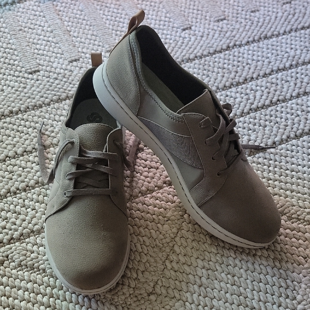 Cloudsteppers by Clarks Taupe Sneakers